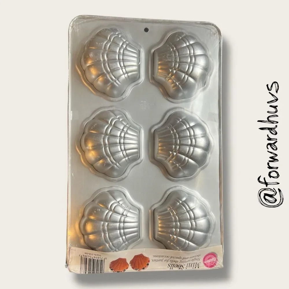 Wilton Mini Shells Mold – Vintage Bakeware – Dessert & Salad Shells